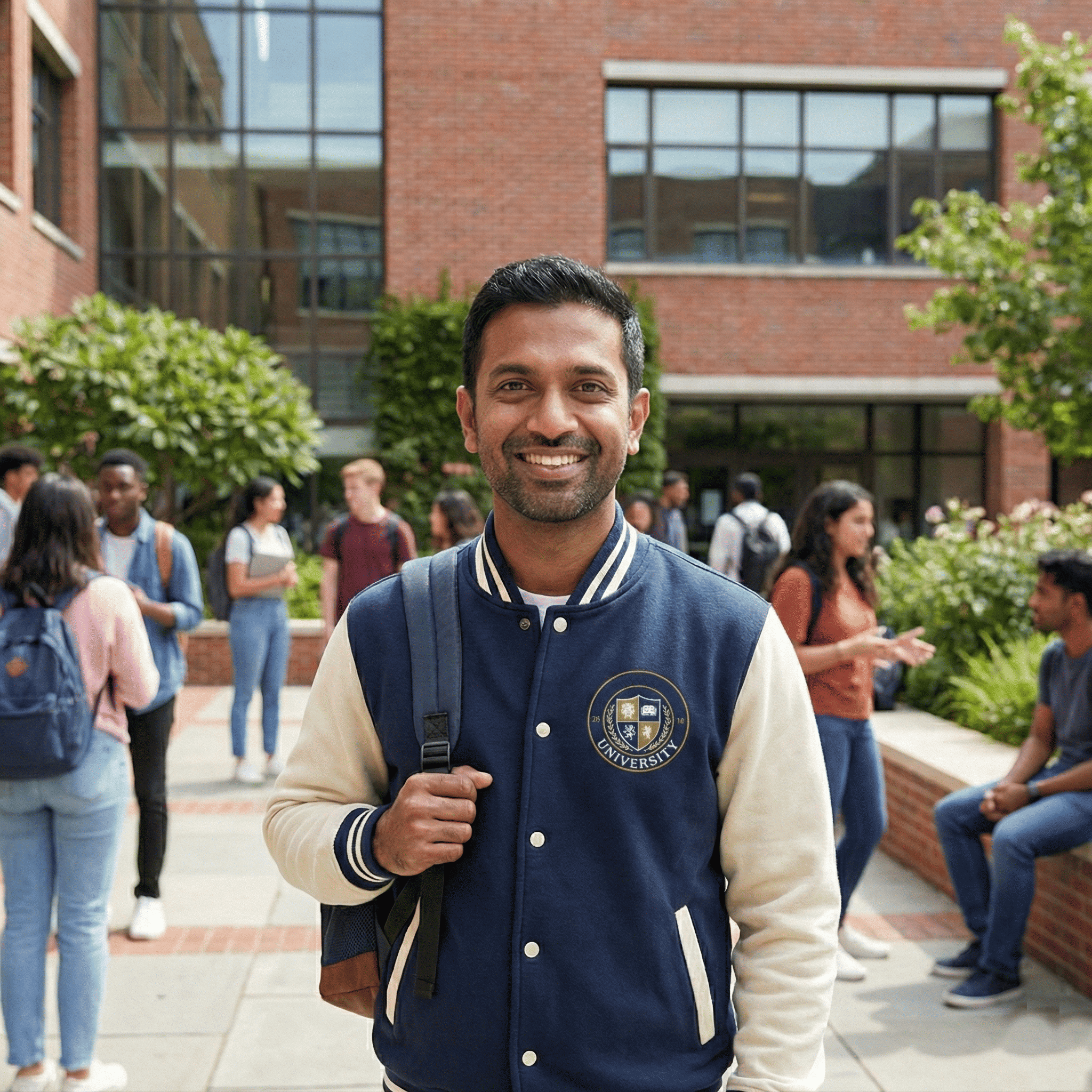 Customized Varsity bomber jacket