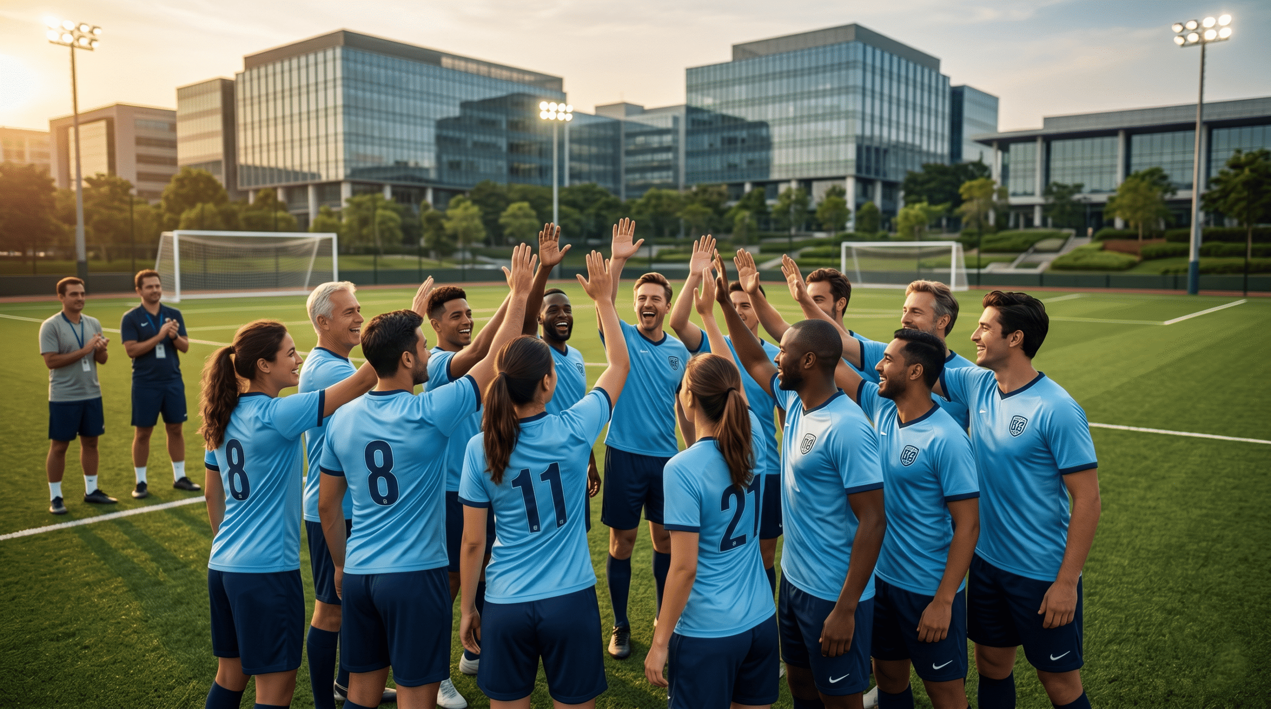 Custom corporate sports jerseys